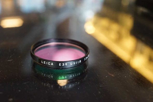 Leica 13410 UV/IR filter E39, black ring