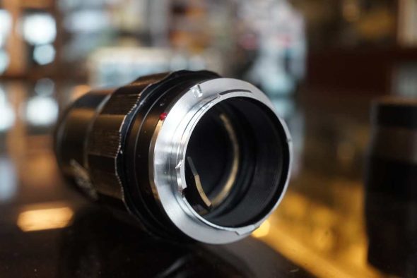 Leica Leitz Tele-Elmar 135mm F/4 M-mount, worn + 12575 lenshood