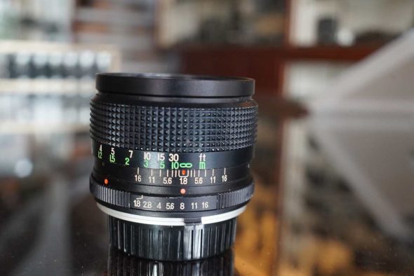 Minolta MC mount 35mm f/1.8 lens made by Eyemik