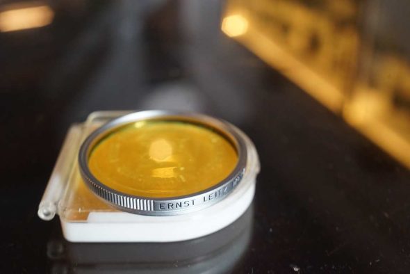 Leica 13161 E43 Yellow 1 filter for Summilux 50 v1 + 2