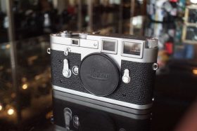 Leica M3 body chrome, single stroke, CLA