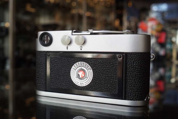 Leica M3 body chrome, single stroke, CLA