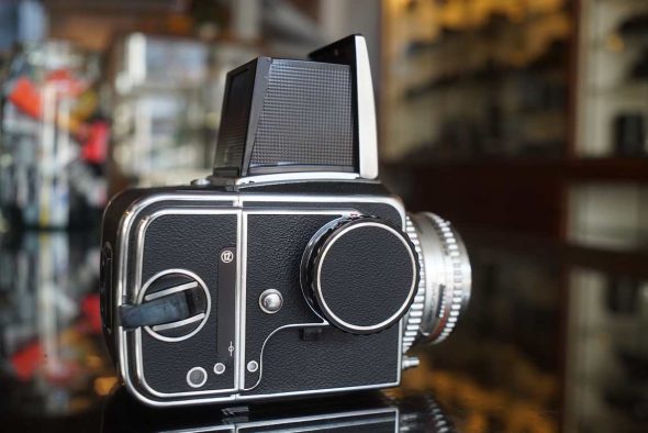 Hasselblad 500C/M + chrome 80mm F/2.8 T* coated lens and A12