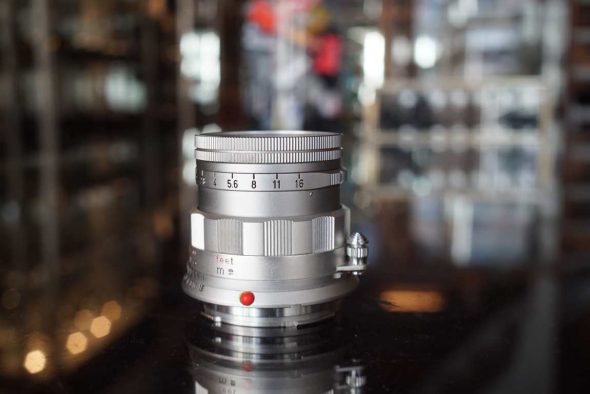 Leica Summicron 50mm F/2 RIGID for Leica M, serviced