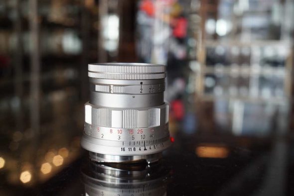 Leica Summicron 50mm F/2 RIGID for Leica M, serviced