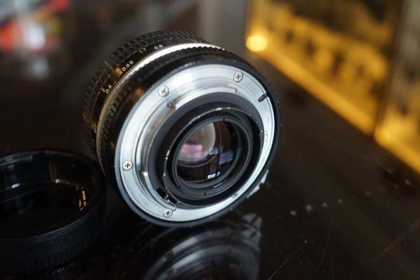 Nikon Nikkor 50mm f/2 Pre-AI lens