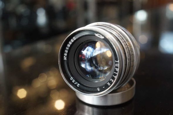 KMZ Jupiter-8 50mm F/2 chrome for LTM rangefinder