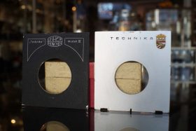 Pair of Linhof lens boards for Technika III camera