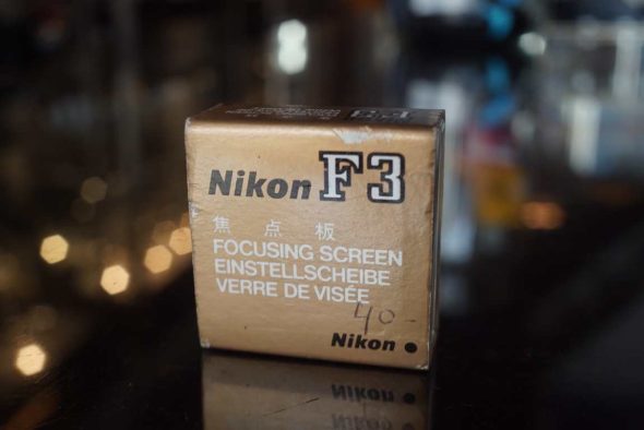 Nikon F3 focusing screen type K, red dot version, boxed