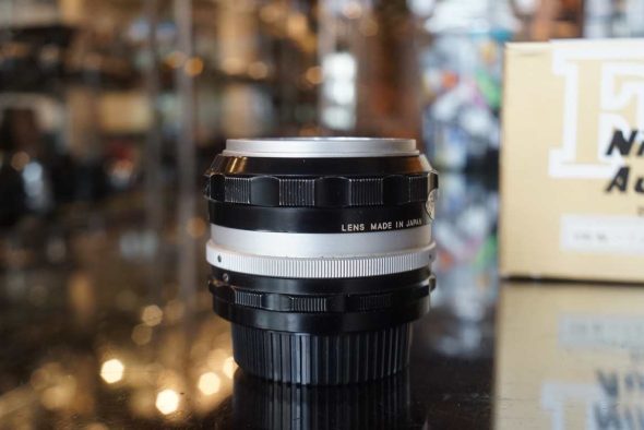 Nikon Nikkor-S 50mm F/1.4 Non-AI lens, boxed