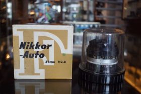 Nikon Nikkor-N 24mm F/2.8 Auto Non-AI lens, boxed