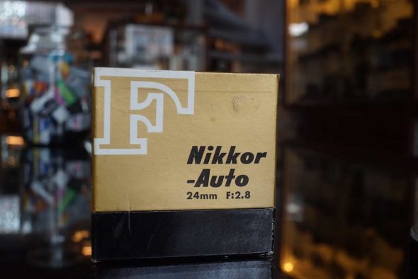 Nikon Nikkor-N 24mm F/2.8 Auto Non-AI lens, boxed