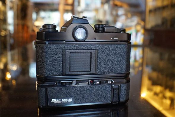 Nikon FM2n black+ Nikkor 50mm f/1.8 AIS + MD-12 motordrive kit