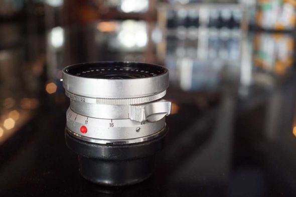 Leica Leitz Super-Angulon 21mm F/3.4 M-mount lens chrome