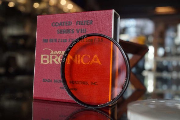 Zenza Bronica Series VIII YA3 orange contrast filter, boxed