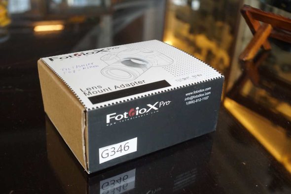 Pentax 67 to Nikon F Tilt Shift adapter by Fotodiox pro
