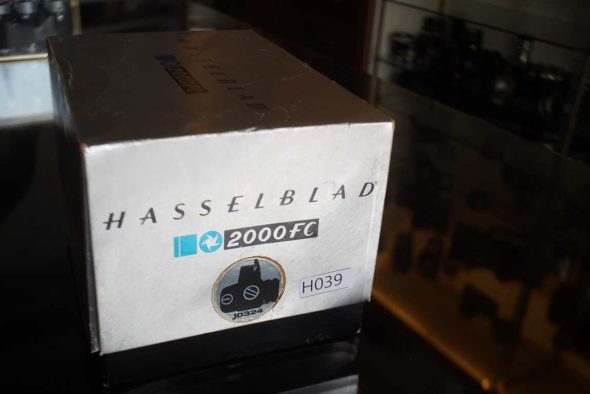 Hasselblad 10324 2000FC body black, boxed, as-is/OUTLET