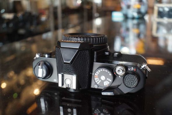 Nikon FM black 35mm SLR body