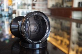 Schneider-Kreuznach Super-Angulon 90mm F/5.6 lens in Copal-No.0 shutter