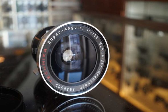 Schneider Super-Angulon 90mm f/8 in Linhof selected Synchro Compur 0 shutter