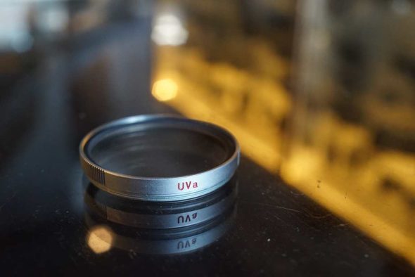 Leica 13131 UVa (red marking) filter E39 chrome ring