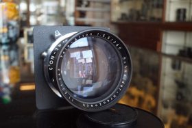 Schneider-Kreuznach Tele-Arton 360mm F/5.5 lens in Copal-No.3 shutter on Cambo board