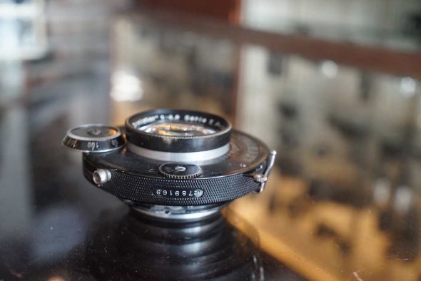 Laack Rathenow Serie T 13.5cm F4.5 Dialytar lens in Compur shutter