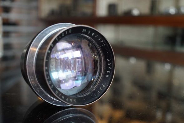 Boyer Paris Saphir Color 210mm f/4.5 large format lens