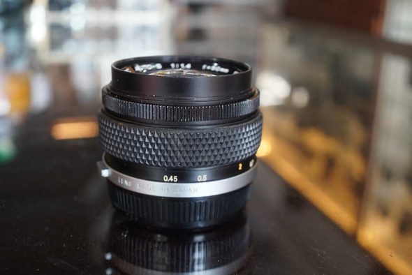 Olympus OM Zuiko 1:1.4 / 50mm