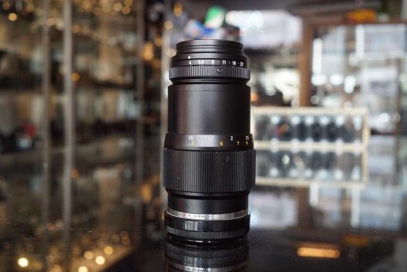 Leica Tele-Elmar 135mm F/4 black chrome for Leica M