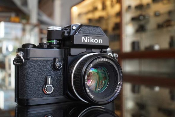 Nikon F2a black + Nikkor 50mm f/1.8 AI