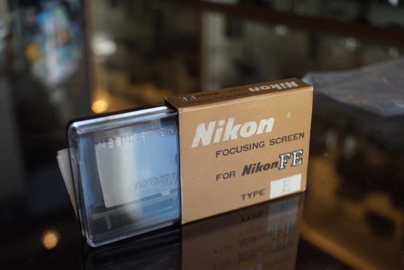 Nikon FE focusing screen type E, grid pattern, boxed