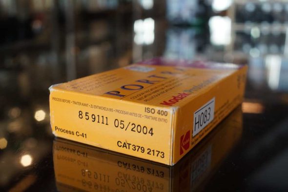 Kodak Portra 400VC vivid, 120 film, 4 rolls, expired 2004