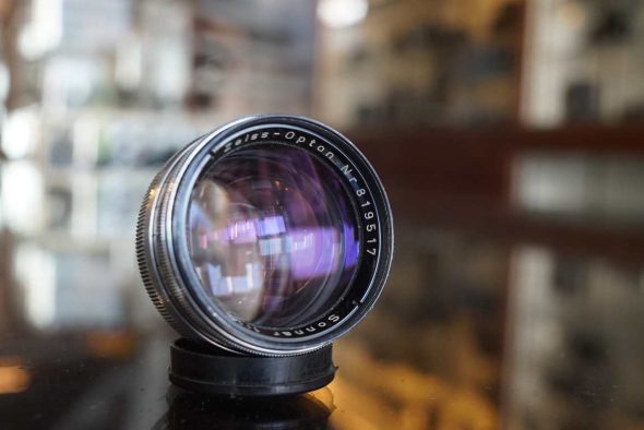 Zeiss-Opton Sonnar 50mm F/1.5 T lens for Contax rangefinder