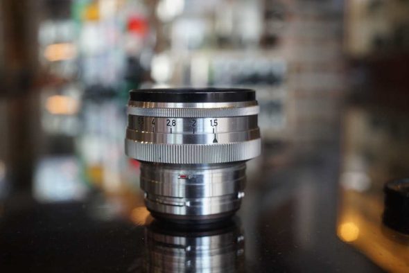 Zeiss-Opton Sonnar 50mm F/1.5 T lens for Contax rangefinder