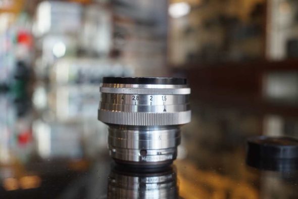 Zeiss-Opton Sonnar 50mm F/1.5 T lens for Contax rangefinder
