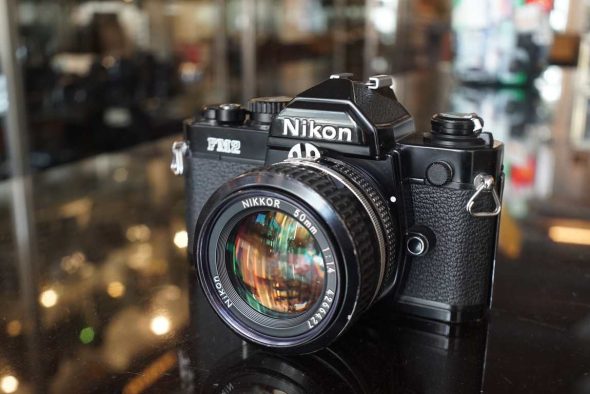 Nikon FM2n black + Nikkor 50mm f/1.4 AI kit