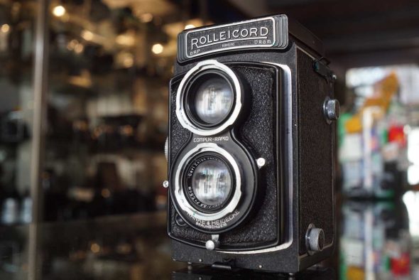 Rolleicord II in box with manual, collectible TLR