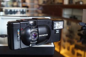 Olympus XA compact rangefinder w/ 35mm f/2.8 lens, Boxed