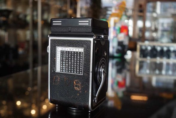 Rolleiflex 2.8F Xenotar, worn cosmetics