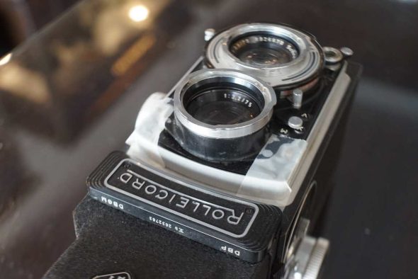 Rolleicord Vb, lacking front panel