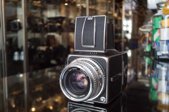 Hasselblad 500C + Planar 80mm f/2.8 C chrome + C12