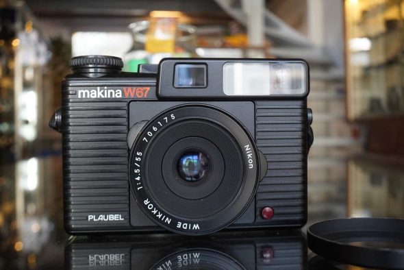 Plaubel Makina W67 camera, with recent CLA