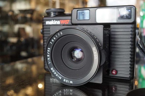 Plaubel Makina W67 camera, with recent CLA
