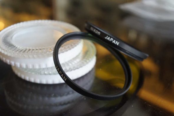 Nikon X0 Light Green + L1Bc filters 52mm, cased