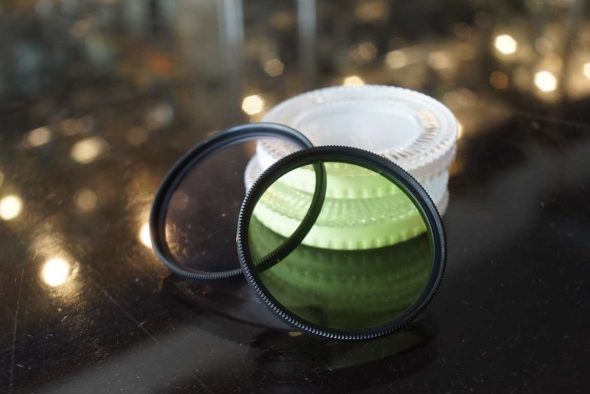 Nikon X0 Light Green + L1Bc filters 52mm, cased