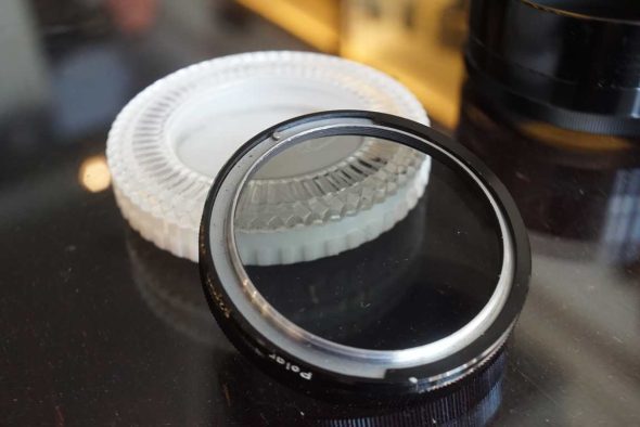 Nikon HN-12 polariser hood + 52mm Nikon Polariser filter