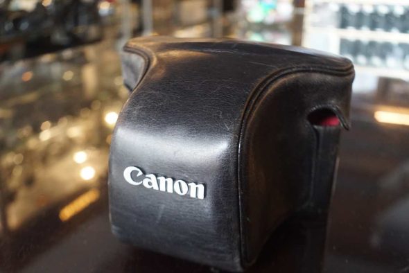 Canon F-1 leather case to fit 1.2 / 55mm aspherical
