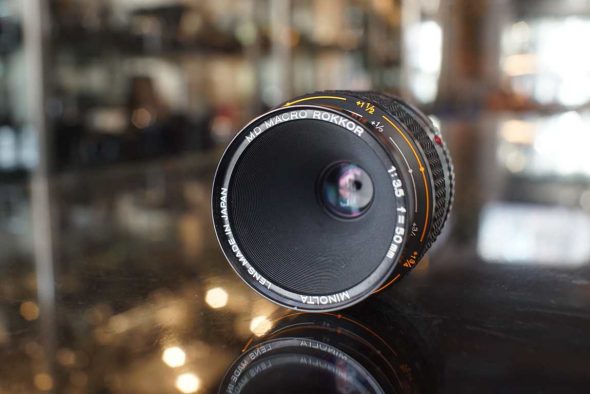 Minolta MD macro Rokkor 50mm f/3.5