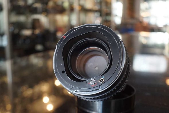 Hasselblad 150mm F/4 Sonnar lens black chrome, for parts/repair/OUTLET